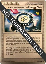 Team Galactic's Invention G-101 Energy Gain - 2009 (Stephen Silvestro) 116 - World Championship Decks - Poke-Collect