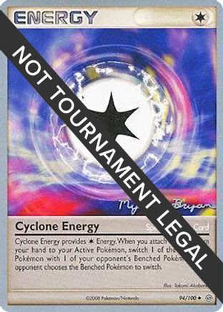 how to get ultra rare pokemon cards Cyclone Energy - 2010 (Mychael Bryan) 94