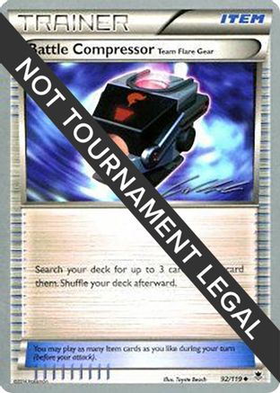 Battle Compressor (Team Flare Gear) - 2016 (Cody Walinski) 92 - World Championship Decks - Poke-Collect