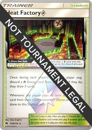 Heat Factory Prism Star - 2019 (Kaya Lichtleitner) 178 - World Championship Decks - Poke-Collect