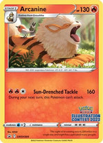 Arcanine (Illustration Contest 2022) SWSH304 - SWSH Sword & Shield Promo Cards - Poke-Collect