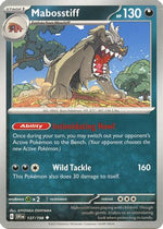 Mabosstiff - 137/198 137 - SV01 Scarlet & Violet Base Set Reverse Holofoil - Poke-Collect