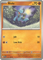 Riolu - 112/198 112 - SV01 Scarlet & Violet Base Set Reverse Holofoil - Poke-Collect