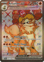 Arcanine ex - 224/198 224 - SV01 Scarlet & Violet Base Set Holofoil - Poke-Collect