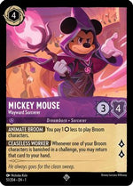 Mickey Mouse - Wayward Sorcerer (51/204) - The First Chapter Cold Foil - Poke-Collect