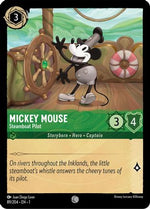 Mickey Mouse - Steamboat Pilot (89/204) - The First Chapter Cold Foil - Poke-Collect