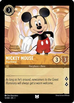 Mickey Mouse - True Friend (12/204) - The First Chapter Cold Foil - Poke-Collect