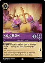 Magic Broom - Bucket Brigade (47/204) - The First Chapter Cold Foil - Poke-Collect