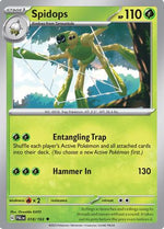 Spidops 18 - SV02 Paldea Evolved Reverse Holofoil - Poke-Collect
