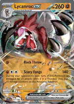 Lycanroc ex 117 - SV02 Paldea Evolved Holofoil - Poke-Collect