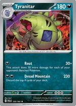 Tyranitar 135 - SV02 Paldea Evolved Reverse Holofoil - Poke-Collect