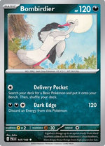 Bombirdier 147 - SV02 Paldea Evolved Reverse Holofoil - Poke-Collect