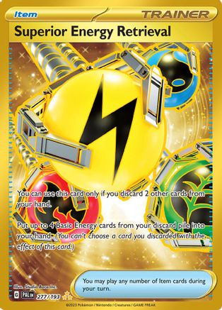 Superior Energy Retrieval 277 - SV02 Paldea Evolved Holofoil - Poke-Collect