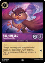 Archimedes - Highly Educated Owl (36/204) - The First Chapter - Poke-Collect
