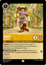 Goofy - Musketeer (4/204) - The First Chapter Cold Foil - Poke-Collect