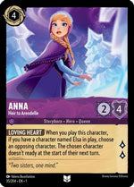 Anna - Heir to Arendelle (35/204) - The First Chapter Cold Foil - Poke-Collect