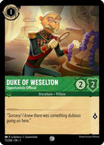 Duke of Weselton - Opportunistic Official (73/204) - The First Chapter Cold Foil - Poke-Collect