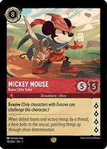 Mickey Mouse - Brave Little Tailor (115/204) - The First Chapter Cold Foil - Poke-Collect