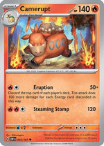 Camerupt 32 - SV03 Obsidian Flames - Poke-Collect