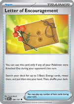 Letter of Encouragement 189 - SV03 Obsidian Flames Reverse Holofoil - Poke-Collect