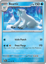 Beartic 54 - SV03 Obsidian Flames Reverse Holofoil - Poke-Collect