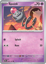 Spoink 90 - SV03 Obsidian Flames Reverse Holofoil - Poke-Collect