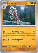 Lycanroc 117 - SV03 Obsidian Flames Reverse Holofoil - Poke-Collect