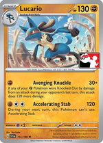 Lucario 114 - Prize Pack Series Three - Poke-Collect