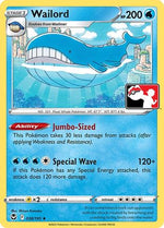 Wailord 38 - Prize Pack Series Three Holofoil - Poke-Collect