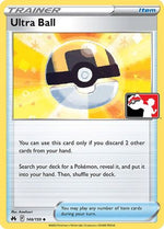 Ultra Ball - 146/159 146 - Prize Pack Series Three Holofoil - Poke-Collect