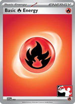 Basic Fire Energy 2 - Prize Pack Series Three Holofoil - Poke-Collect