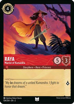 Raya - Warrior of Kumandra (124/204) - Rise of the Floodborn Cold Foil - Poke-Collect