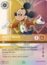 Mickey Mouse - Friendly Face (Alternate Art) (18) - Disney100 Promos Holofoil - Poke-Collect