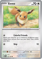 Eevee 133 - SV Scarlet and Violet 151 Reverse Holofoil - Poke-Collect