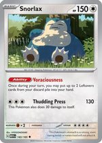 Snorlax 143 - SV Scarlet and Violet 151 Reverse Holofoil - Poke-Collect