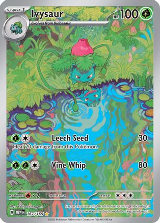 Ivysaur - 167/165 167 - SV Scarlet and Violet 151 Holofoil - Poke-Collect