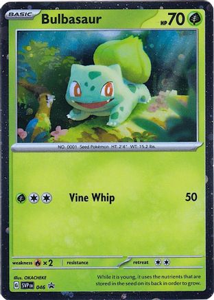 Bulbasaur - 046 (Cosmos Holo) 46 - SV Scarlet & Violet Promo Cards Holofoil - Poke-Collect