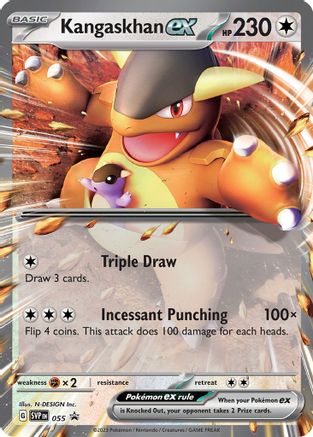 Kangaskhan ex - 055 55 - SV Scarlet & Violet Promo Cards Holofoil - Poke-Collect