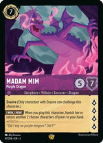 Madam Mim - Purple Dragon (47/204) - Rise of the Floodborn Cold Foil - Poke-Collect
