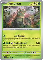 Wo-Chien 18 - SV04 Paradox Rift Holofoil - Poke-Collect
