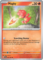 Magby - 019/182 19 - SV04 Paradox Rift Reverse Holofoil - Poke-Collect