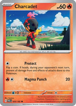 Charcadet 25 - SV04 Paradox Rift Reverse Holofoil - Poke-Collect