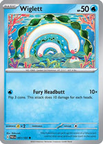 Wiglett - 051/182 51 - SV04 Paradox Rift Reverse Holofoil - Poke-Collect