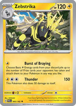 Zebstrika 63 - SV04 Paradox Rift Reverse Holofoil - Poke-Collect