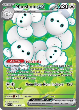 Maushold ex - 233/182 233 - SV04 Paradox Rift Holofoil - Poke-Collect