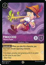Pinocchio - Talkative Puppet (32) - Disney Lorcana Promo Cards Cold Foil - Poke-Collect