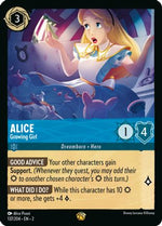 Alice - Growing Girl (137/204) - Rise of the Floodborn Cold Foil - Poke-Collect