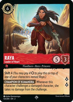 Raya - Leader of Heart (123/204) - Rise of the Floodborn - Poke-Collect
