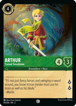 Arthur - Trained Swordsman (69/204) - Rise of the Floodborn Cold Foil - Poke-Collect