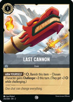 Last Cannon (202/204) - Rise of the Floodborn Cold Foil - Poke-Collect